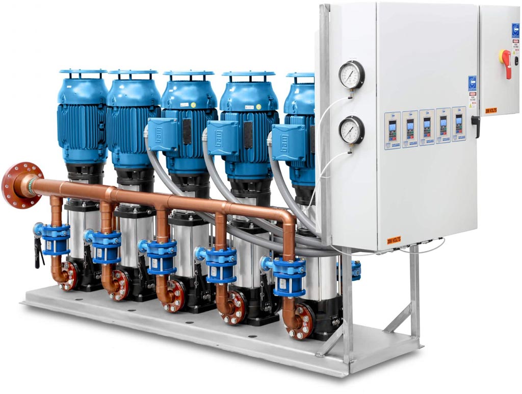 تابلو برق بوستر پمپ دور متغیر