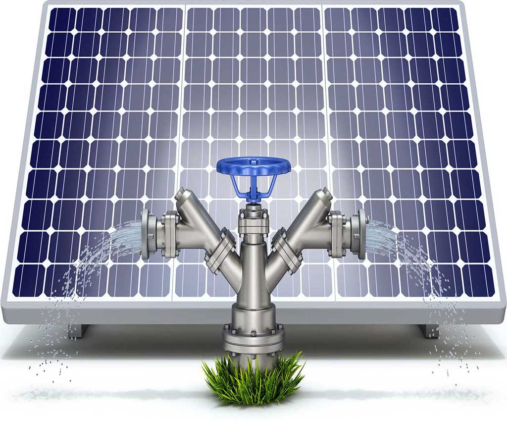 پمپاژ خورشیدی آب